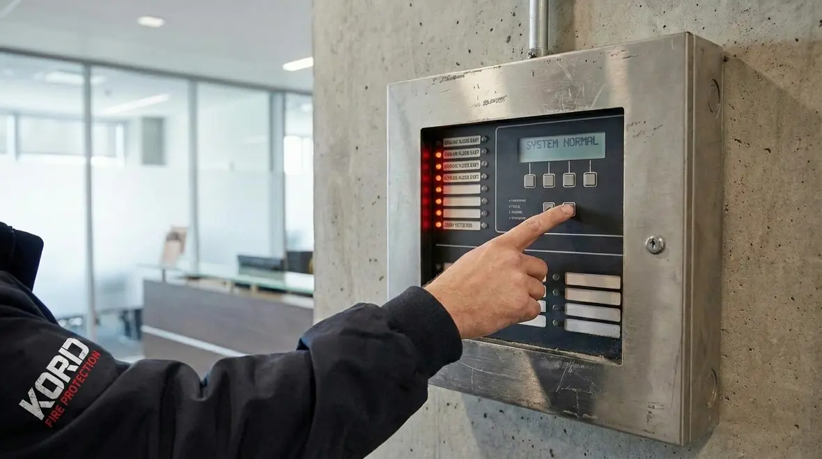 Smoke and heat detectors installed in a La Habra Heights property
