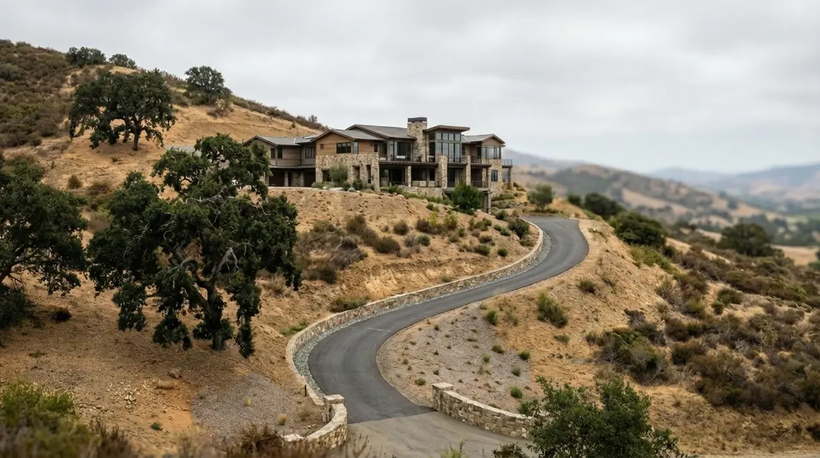 Wildfire risk around La Habra Heights properties