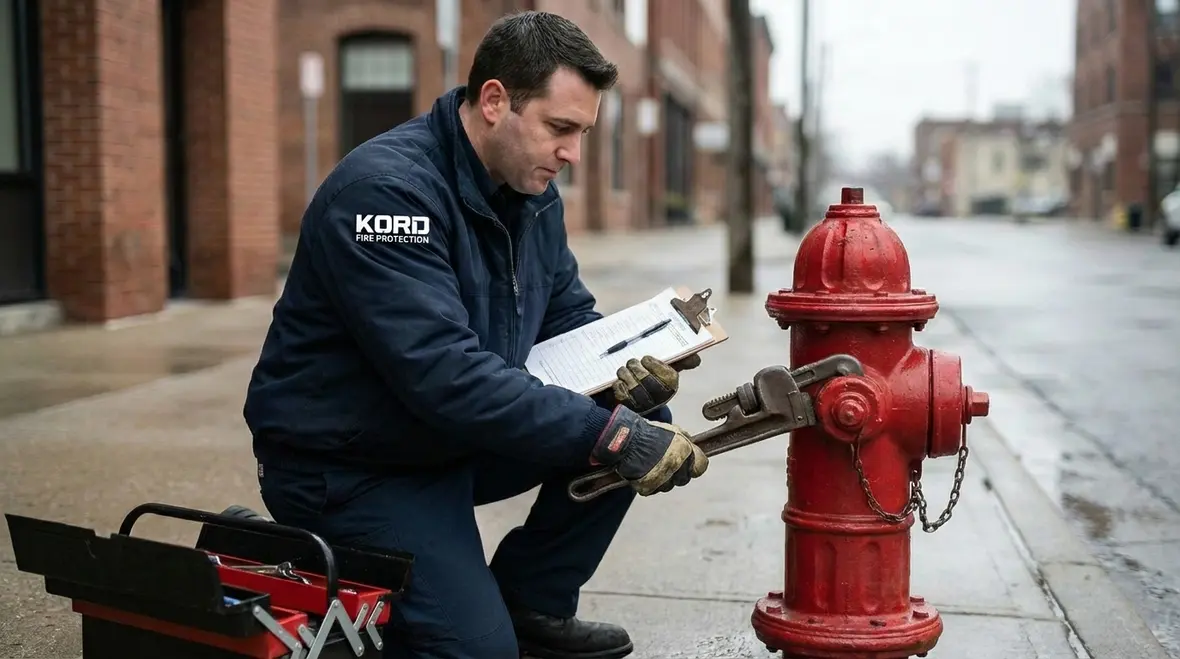 Neighborhood hydrant maintenance in Lakewood