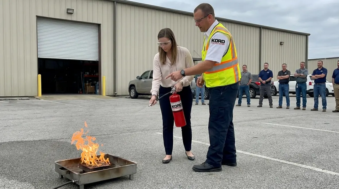 La Mirada fire extinguisher training for businesses