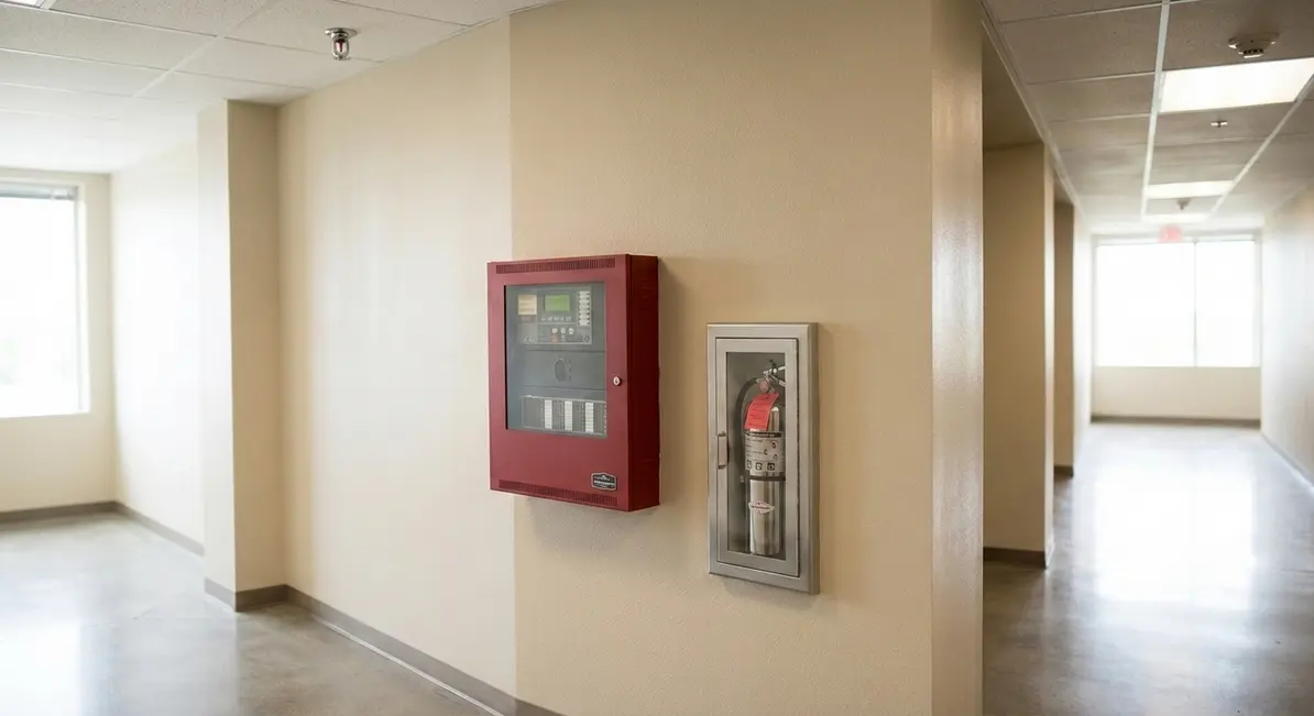Fire detection and containment systems in Lawndale properties