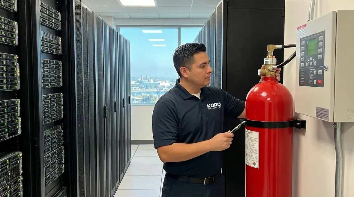 Long Beach clean agent fire suppression feature image