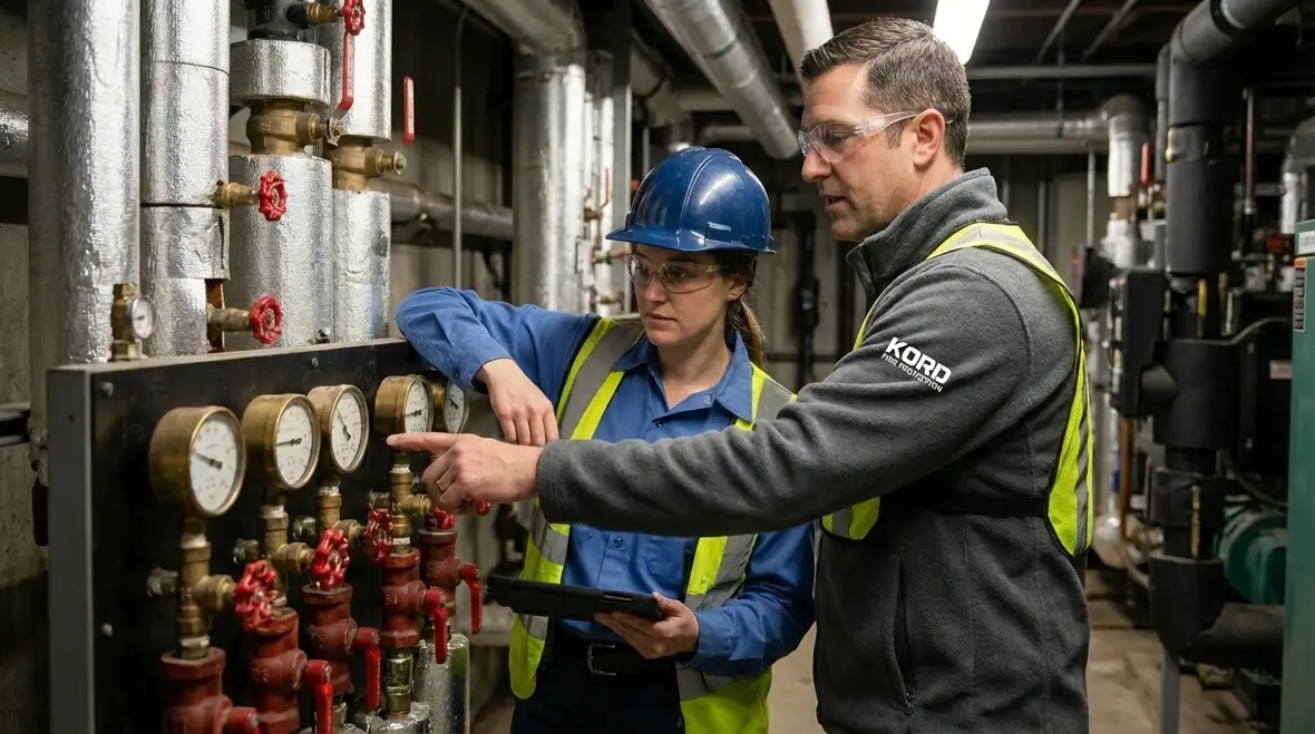 Integrated fire alarms, sprinklers, and suppression systems