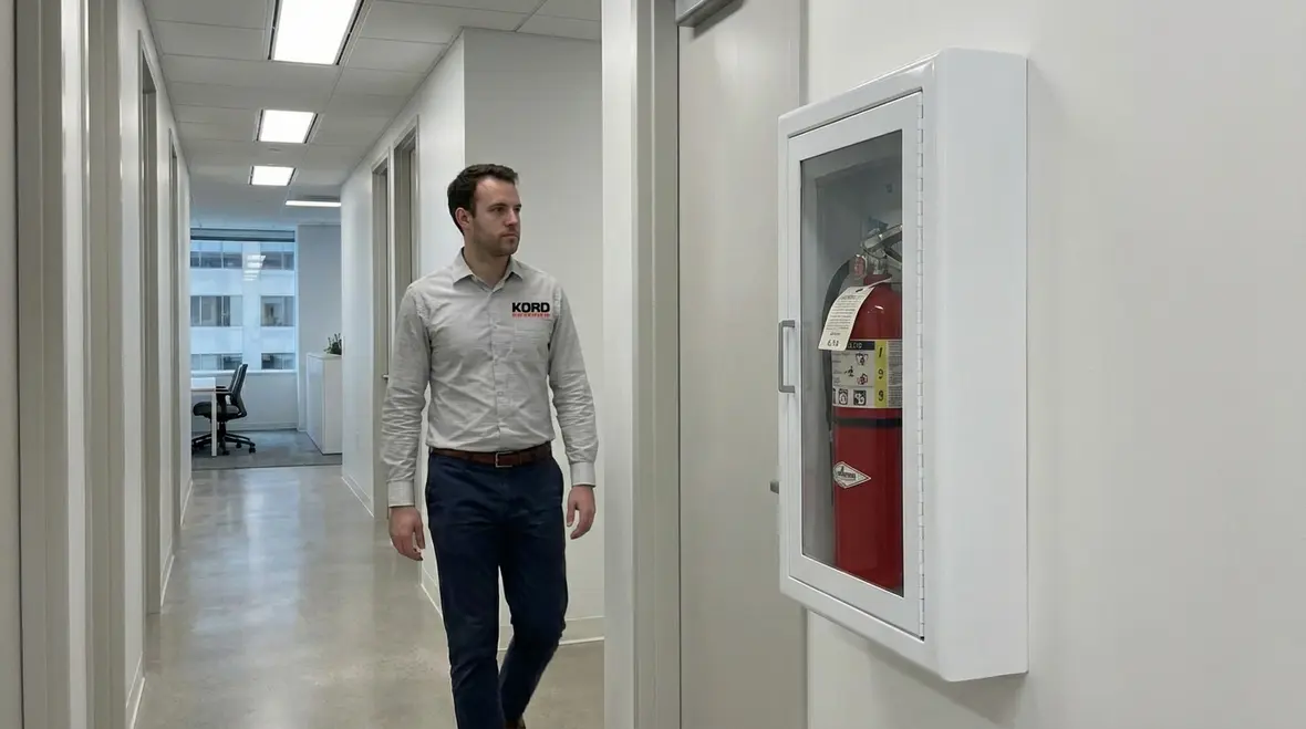 Proper Placement of Extinguishers Saves Seconds