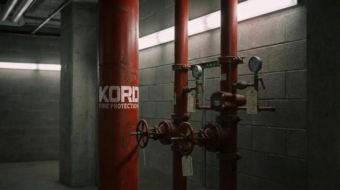 Fire crew performing standpipe and hydrant checks at a Torrance property