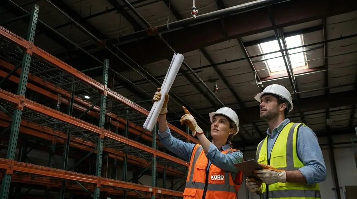 Hazard classification review for warehouse sprinkler system design
