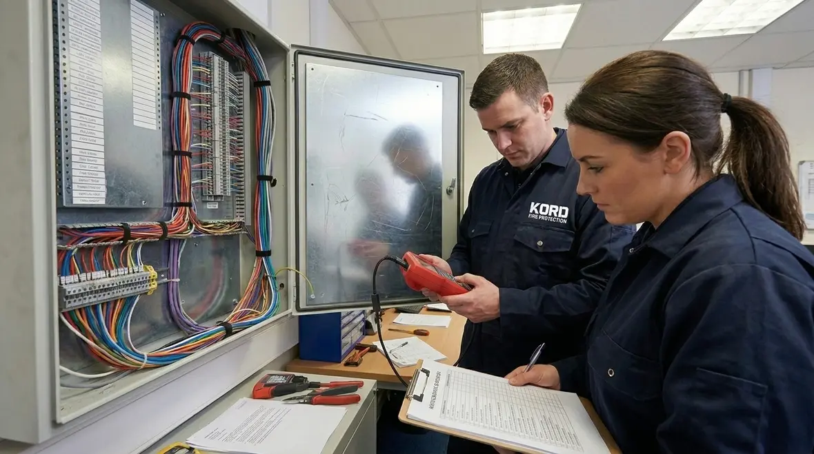 fire detection sensor installation