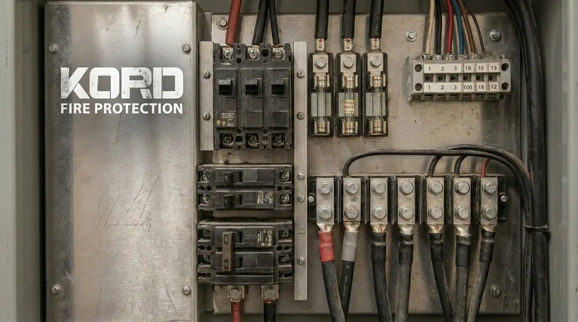 Electrical distribution coordination keeps the fire pump powered during faults
