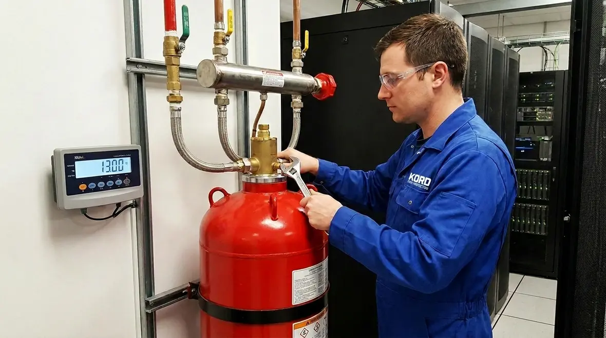 clean agent fire suppression service