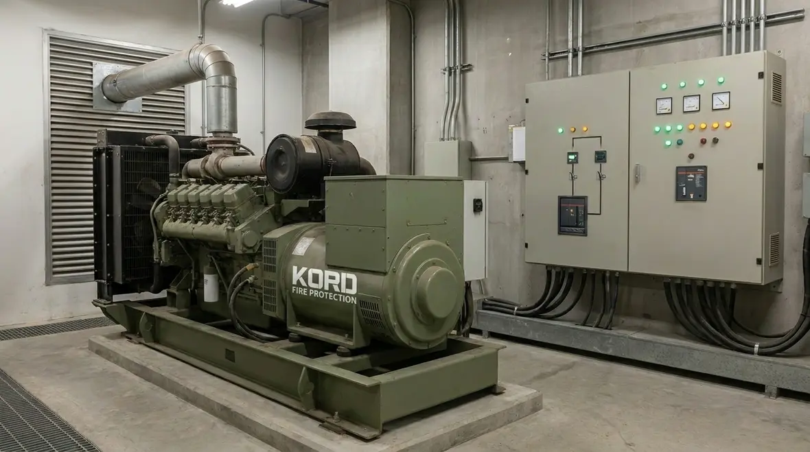Data center power redundancy concept image