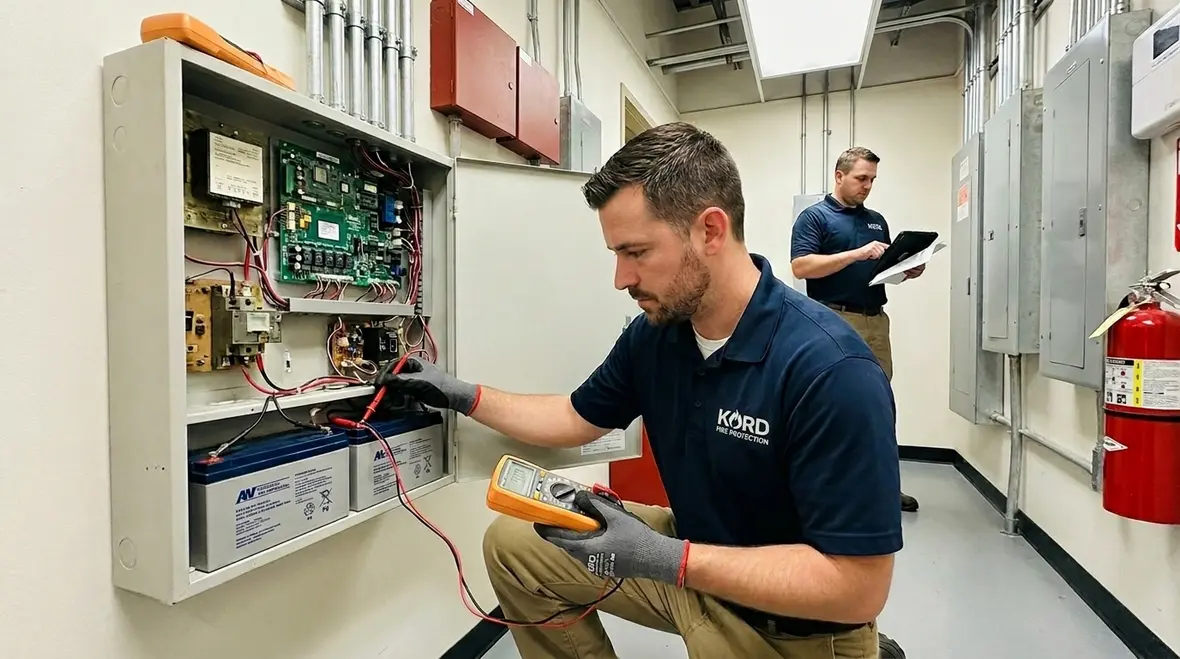 Commercial fire alarm battery life featured image