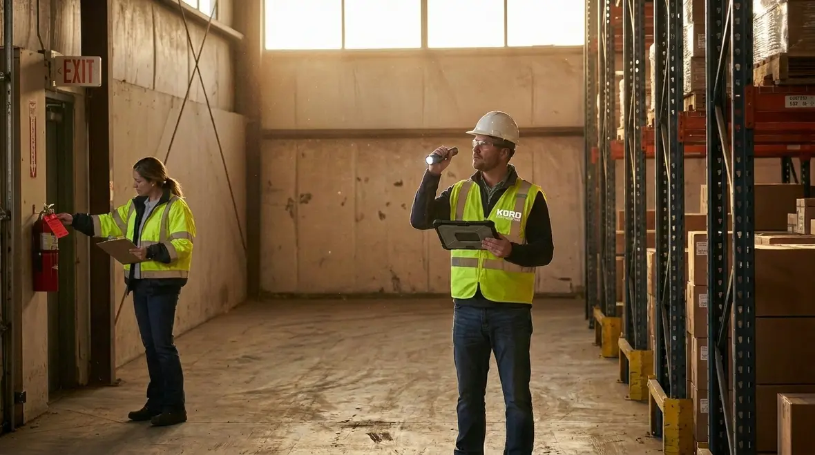 fire risk assessment walkthrough