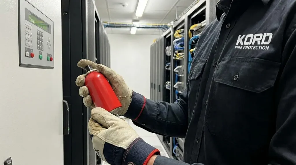compact aerosol fire suppression systems