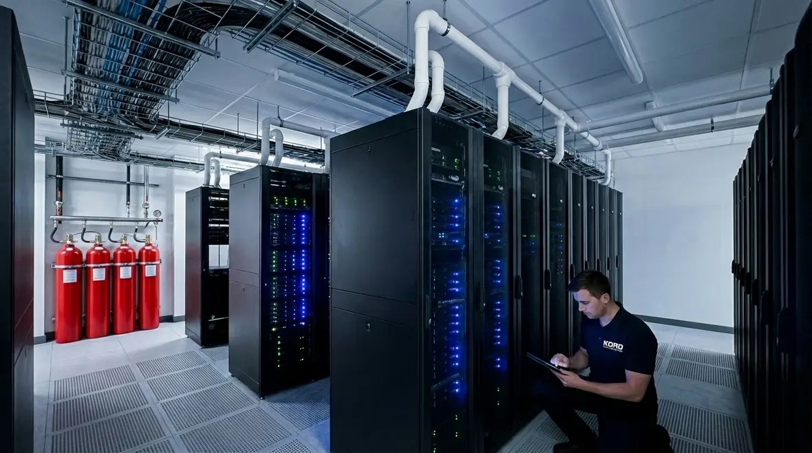 Data center fire protection feature image