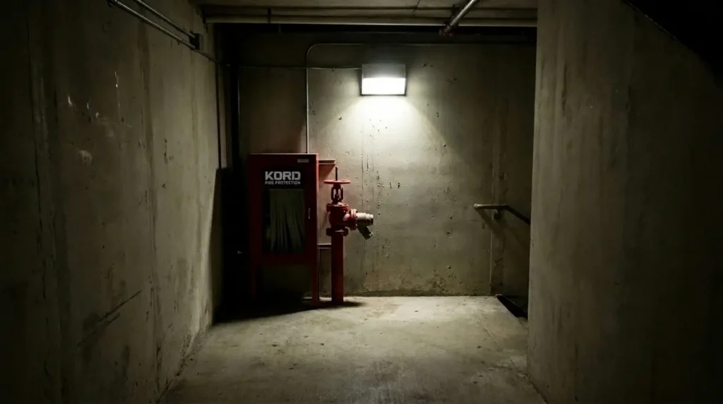 emergency lighting for standpipes