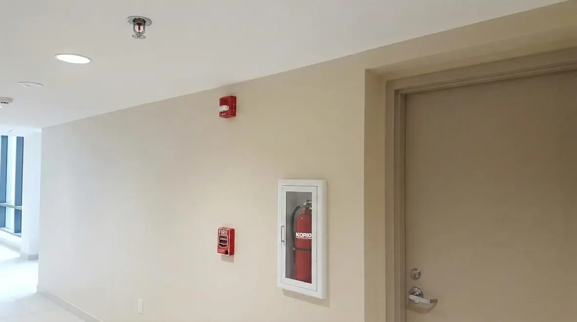 Kord Fire Protection technicians providing fire protection services