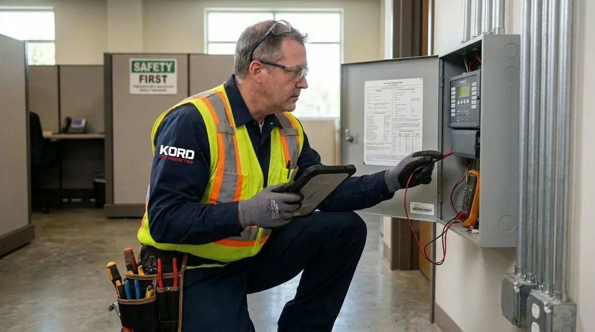 Fire alarm system technology and compact protection setup