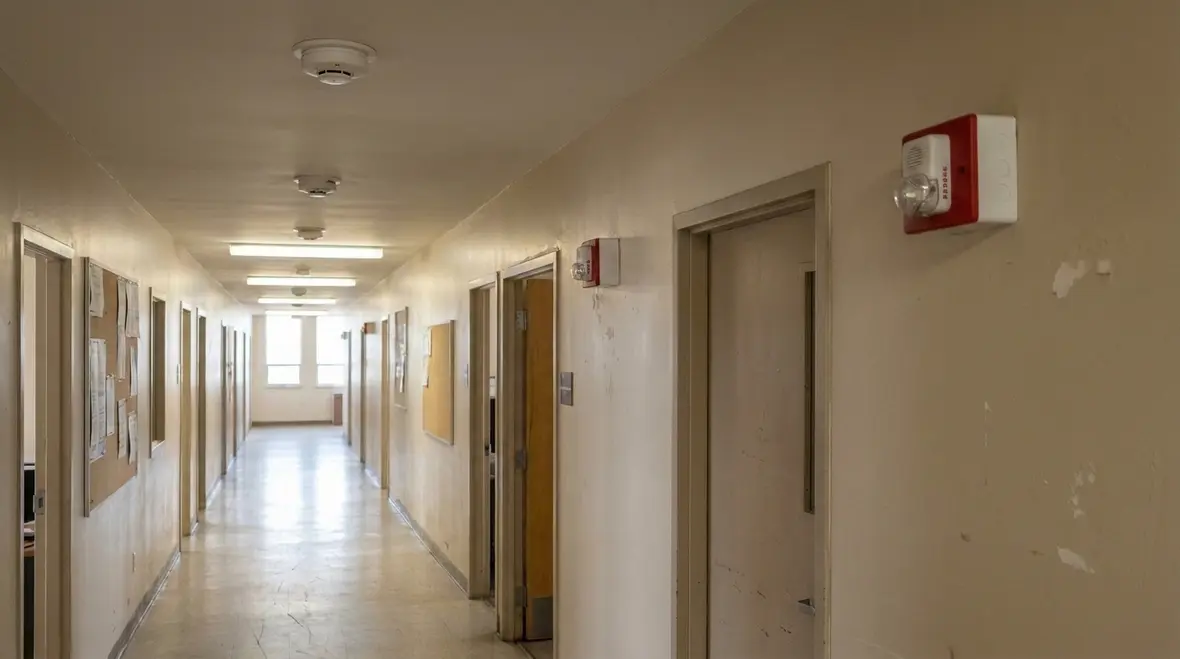 Fire alarm panel maintenance checks for detectors and outputs