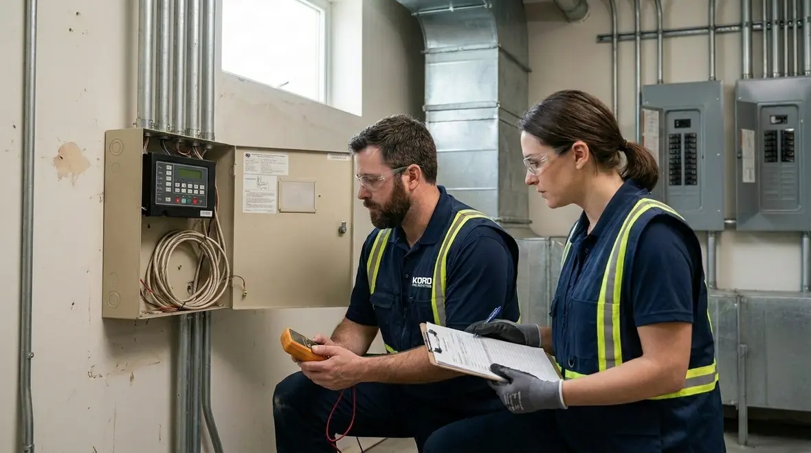 fire alarm standby load review and documentation