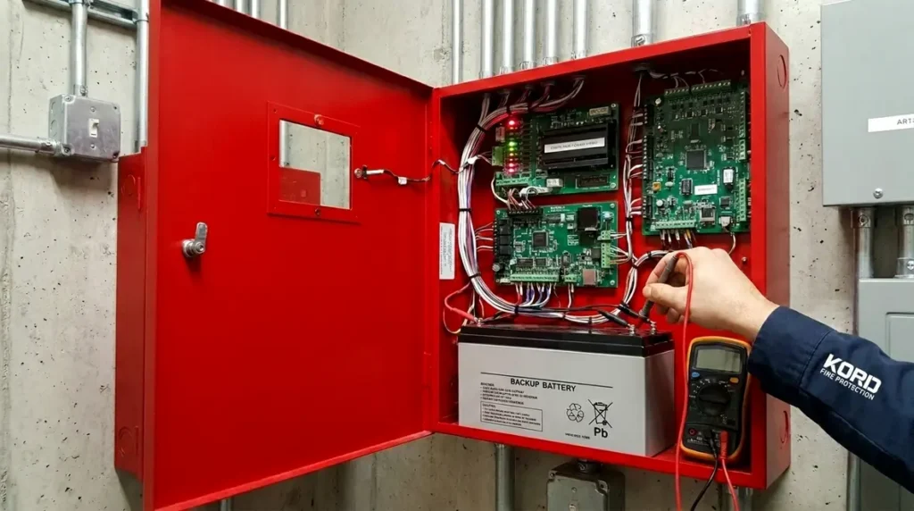 fire alarm system power redundancy
