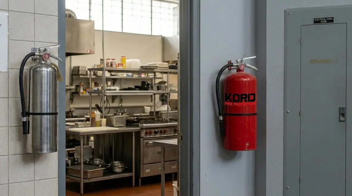 choosing correct fire extinguisher