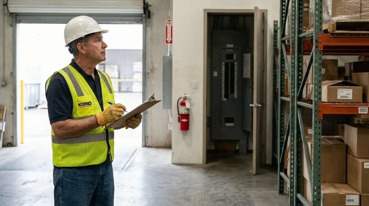 hazard mapping extinguisher placement