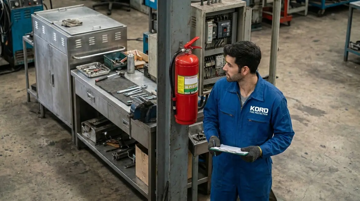 choosing correct fire extinguisher type