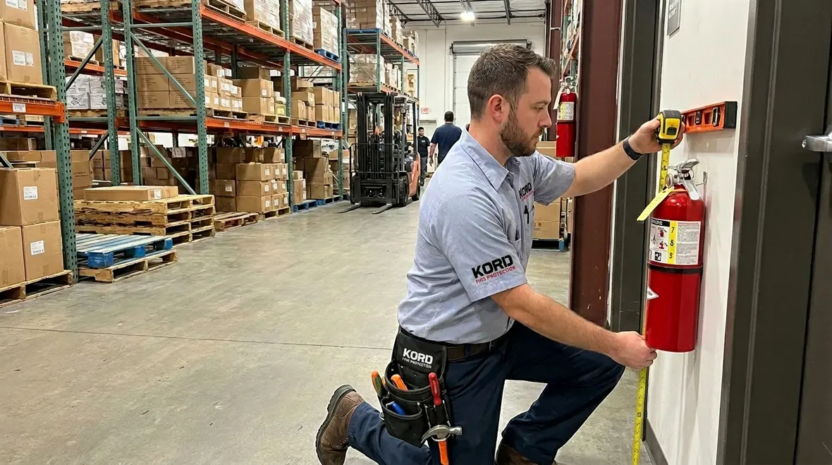 Fire Extinguisher Placement Strategy by Kord Fire Protection