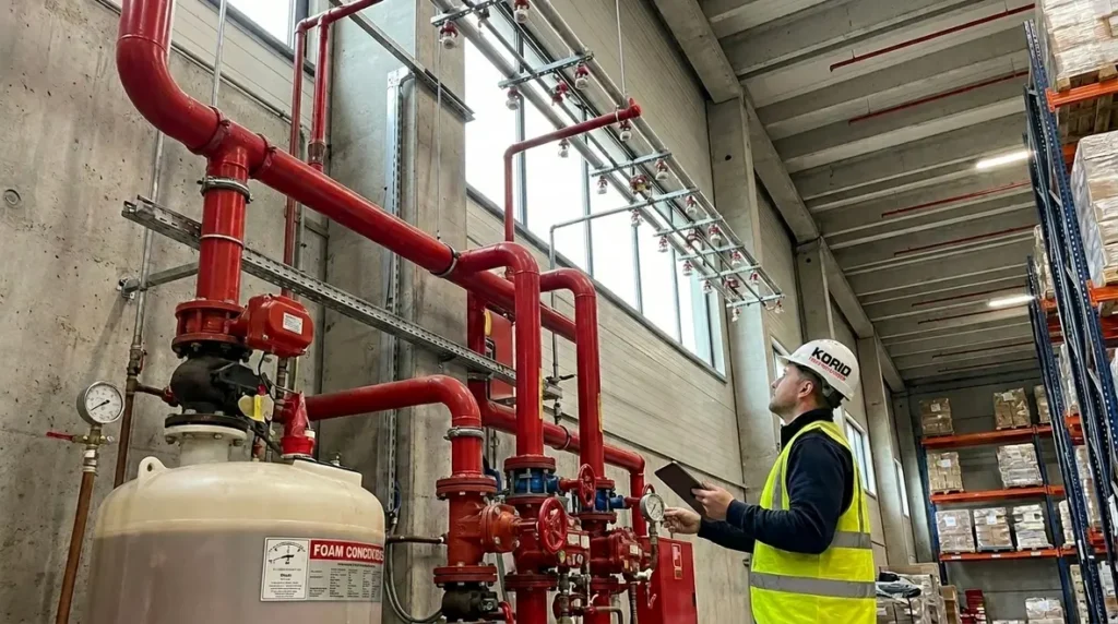 fire foam delivery systems