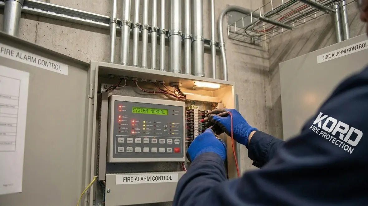 Fire protection system components integration 1