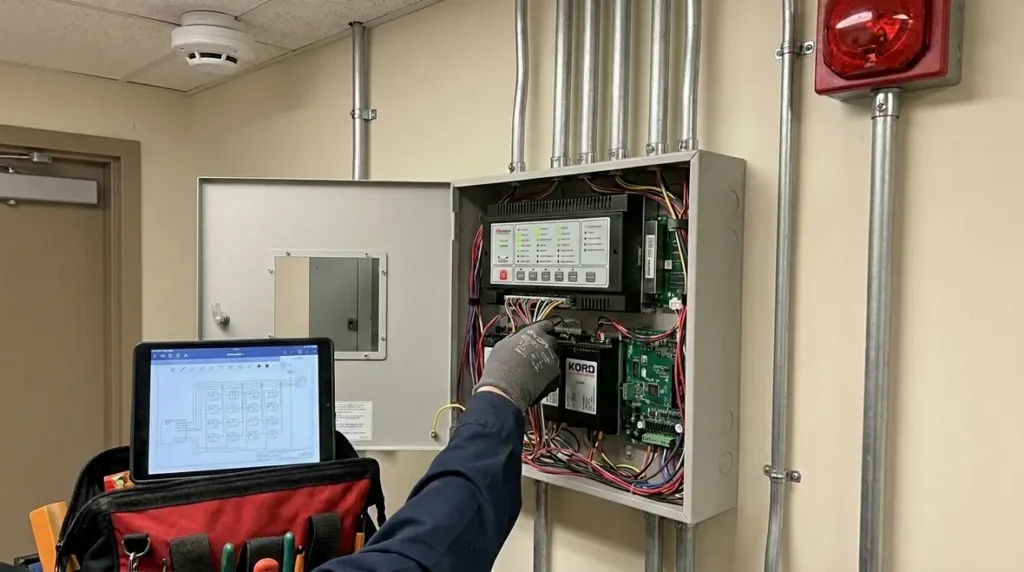 fire protection system components integration