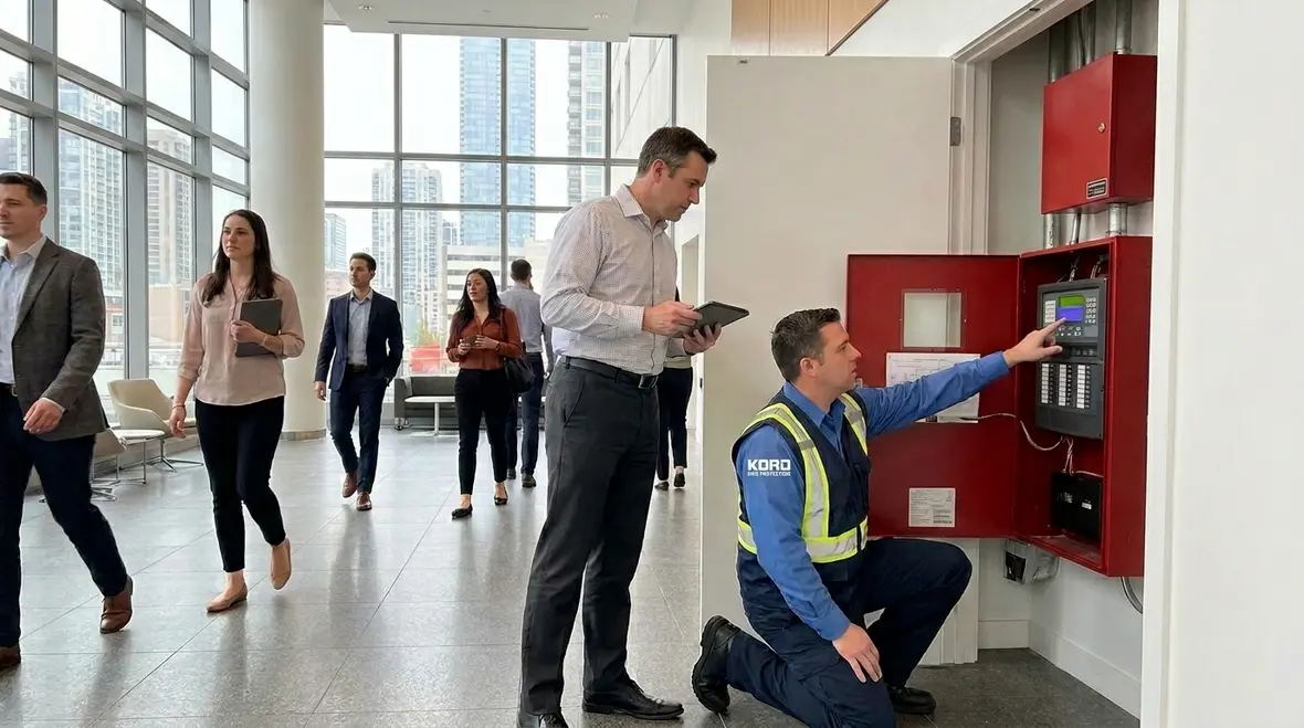 Enhancing fire protection system reliability in high-occupancy buildings