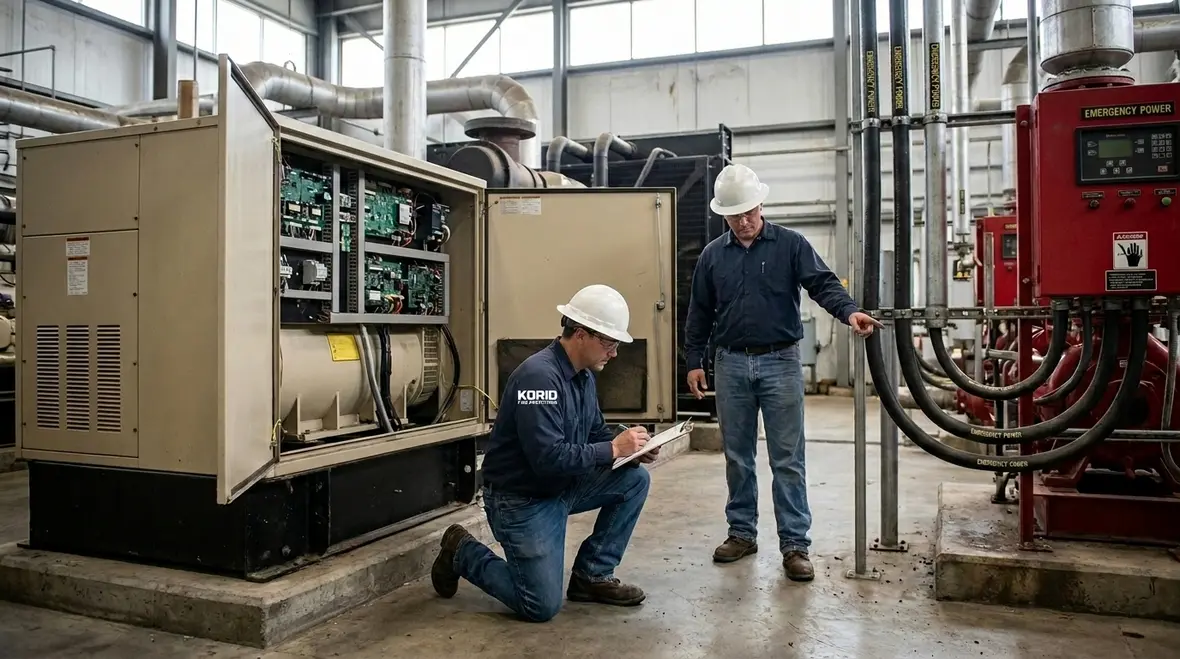 transfer switch fire pump