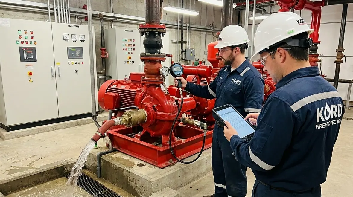 Fire pump testing protocols for reliable industrial uptime