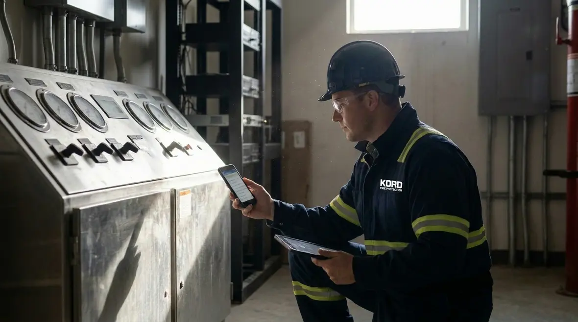 modern fire suppression system upgrade