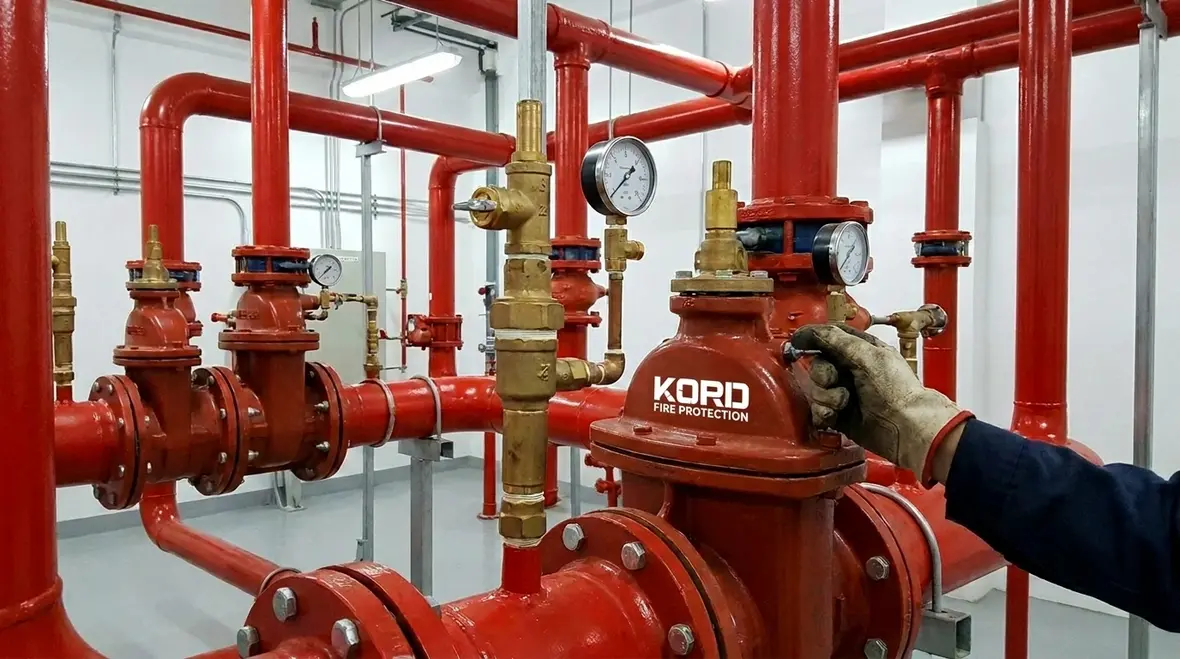 Fire water distribution systems and valves featured