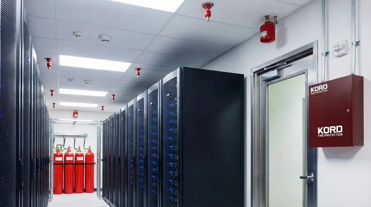 Gas suppression system for server room feature image