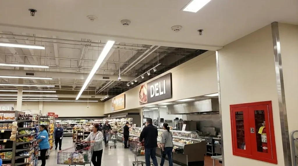 grocery store fire protection