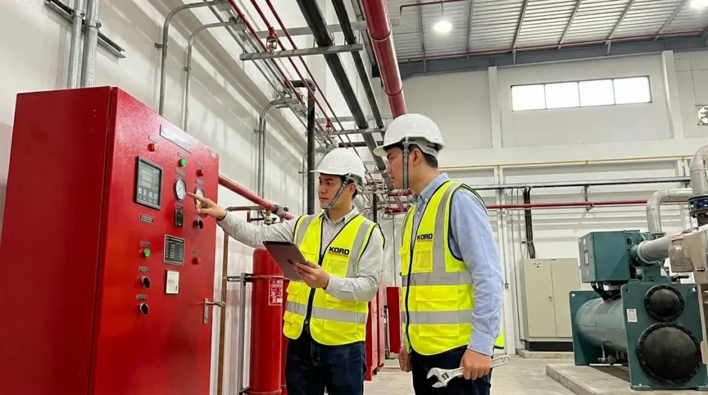 industrial fire protection system design