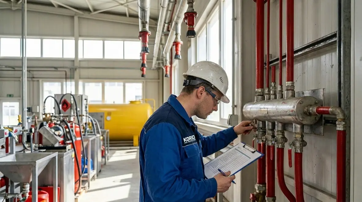 Industrial hazard assessment and suppression planning in a facility