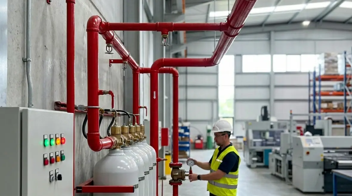 Industrial fire suppression solutions for real hazards in a facility