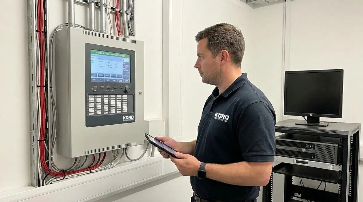 Integrated fire and security systems feature image