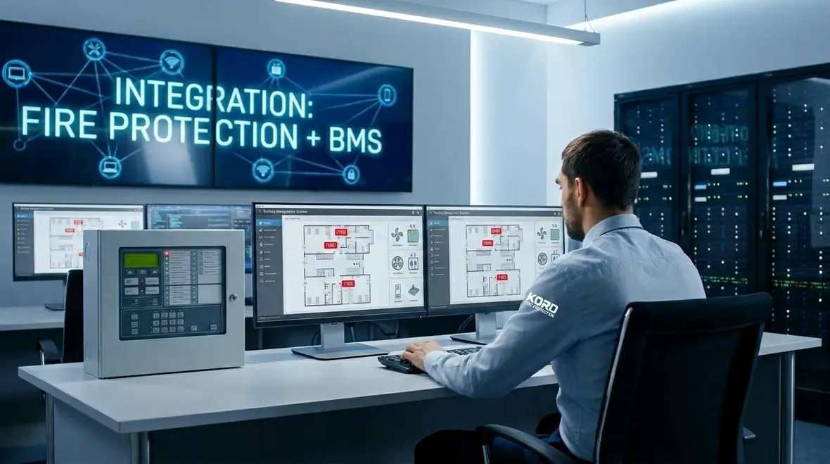 Integrating fire systems with building controls hero image
