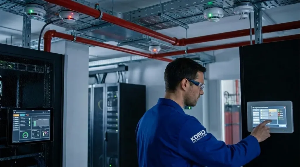 integrating smart fire suppression systems