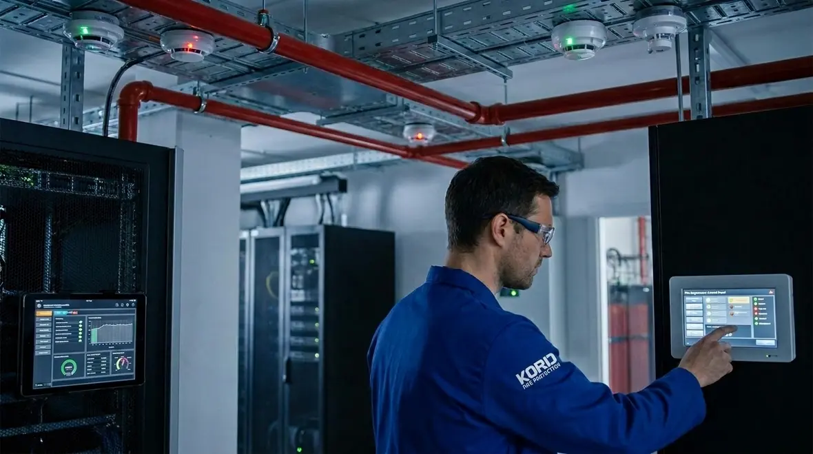 Integrating smart fire suppression systems for predictive detection