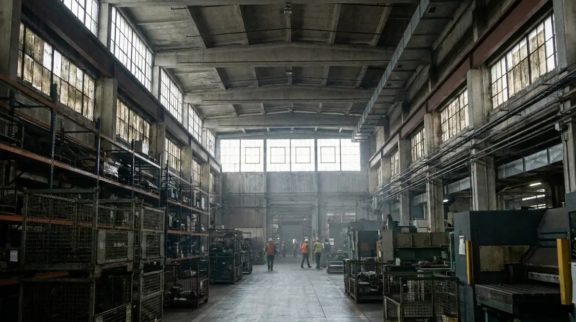 Technicians commissioning beam smoke detection for large spaces