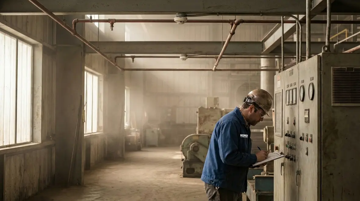 Long range beam smoke detection systems used in industrial fire protection planning
