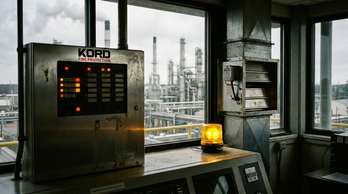 Smoke detection systems supporting industrial fire protection maintenance