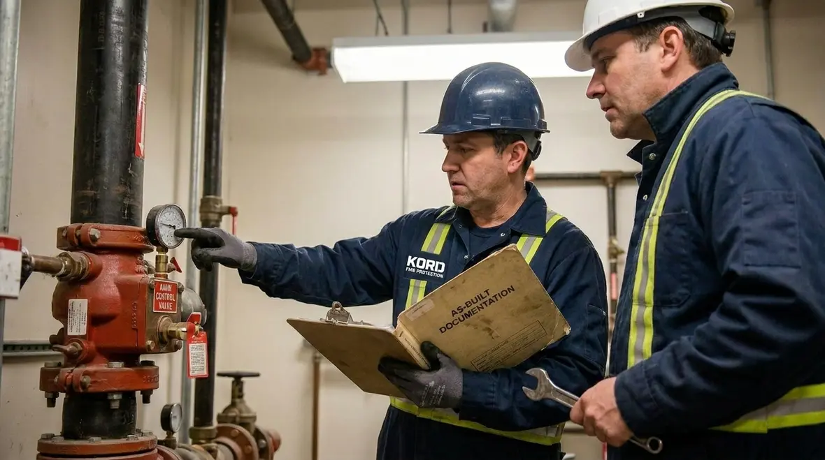 Mechanical fire protection piping joints and supports