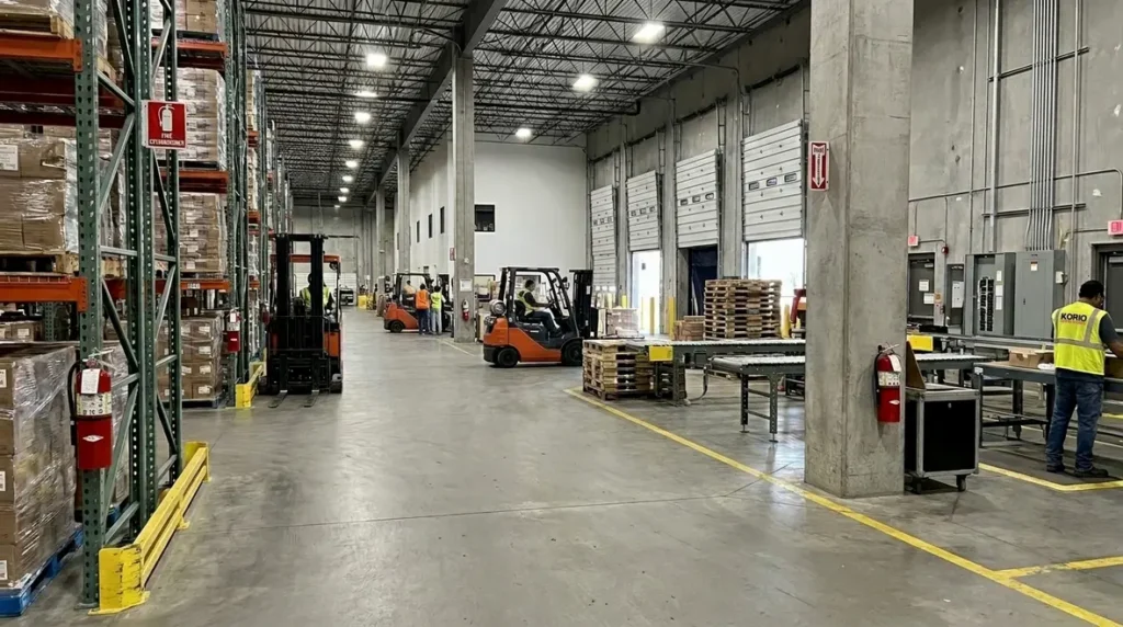 portable fire extinguisher placement